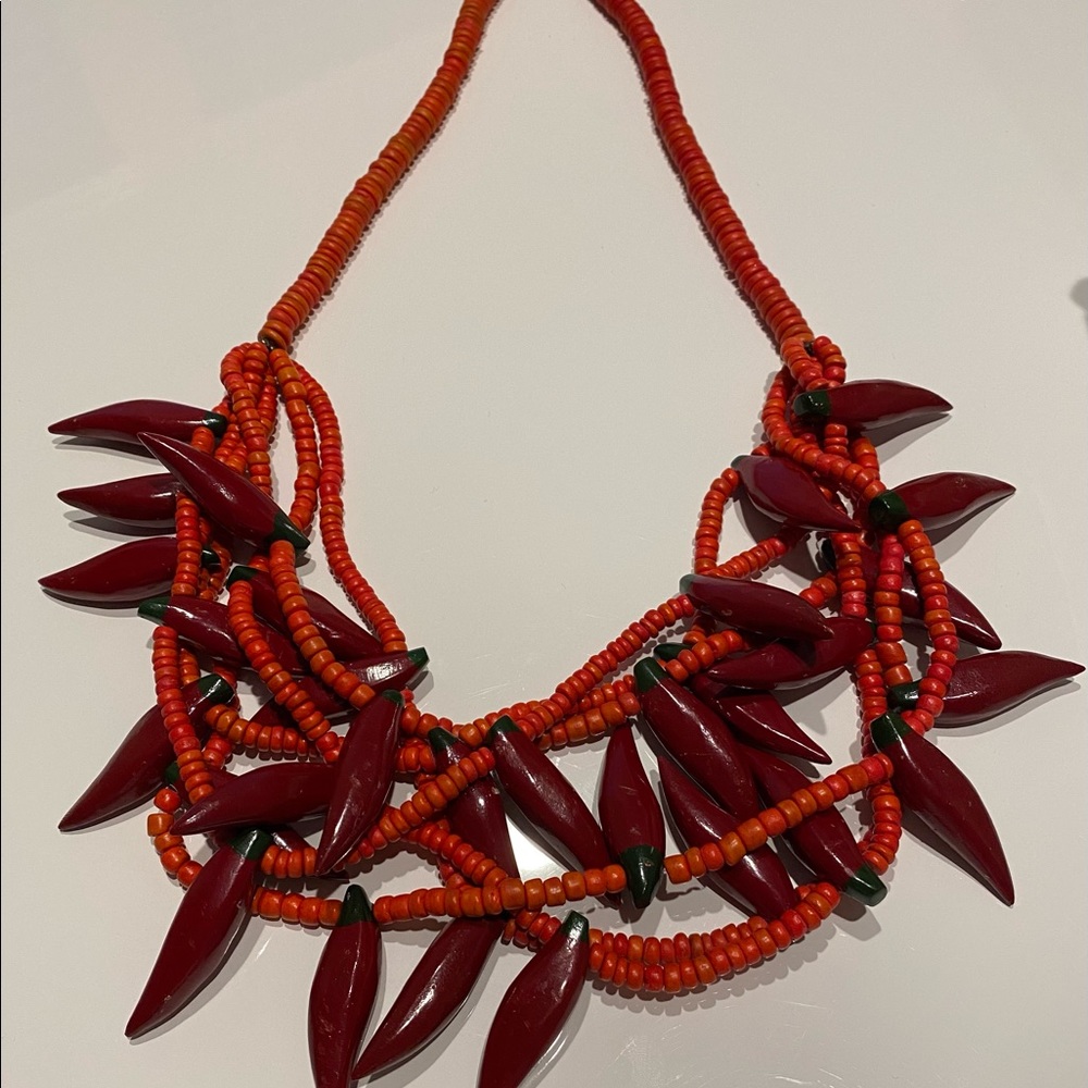 Hot Pepper Necklace